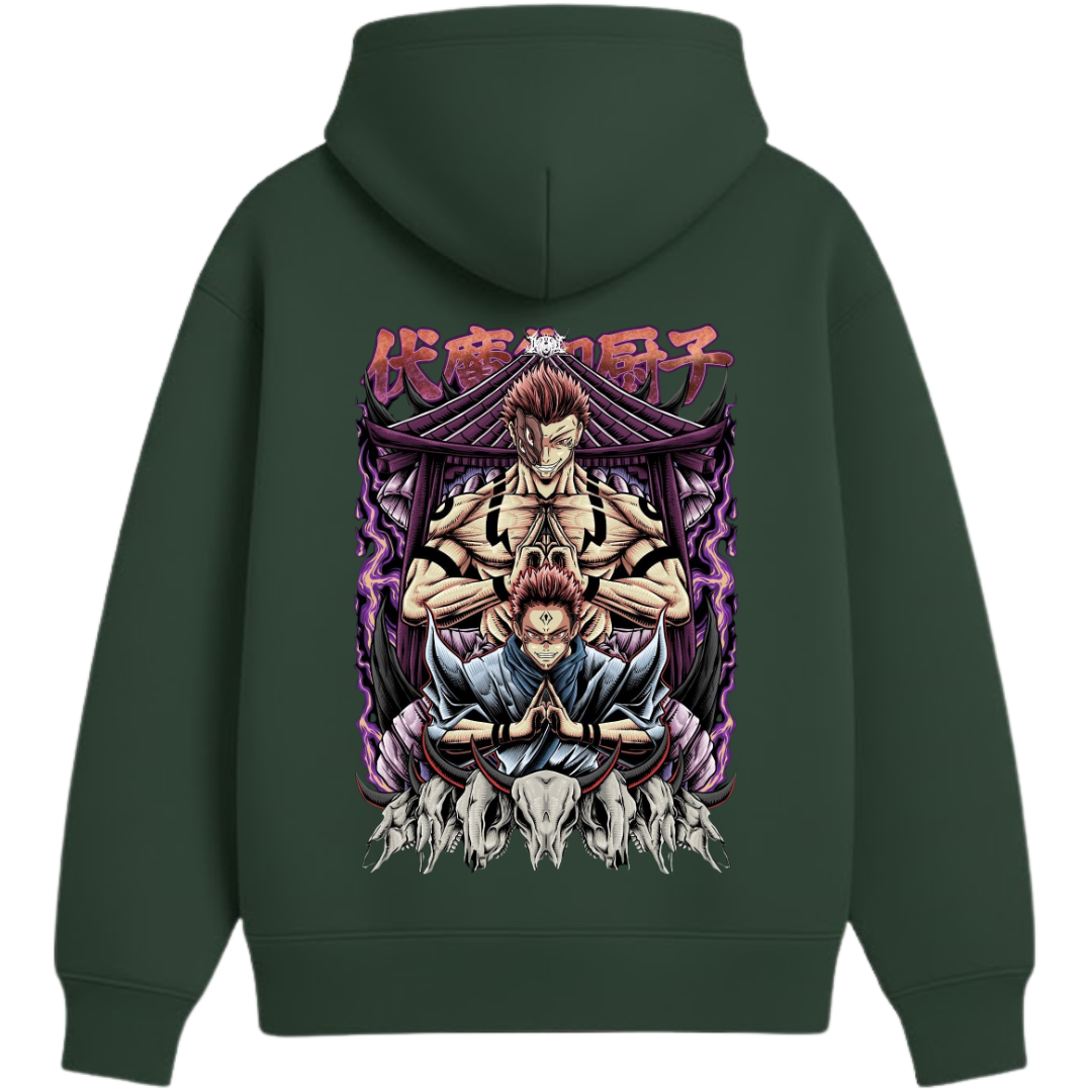 Demon Slayer - Sukuna || Oversized Anime Hoodies