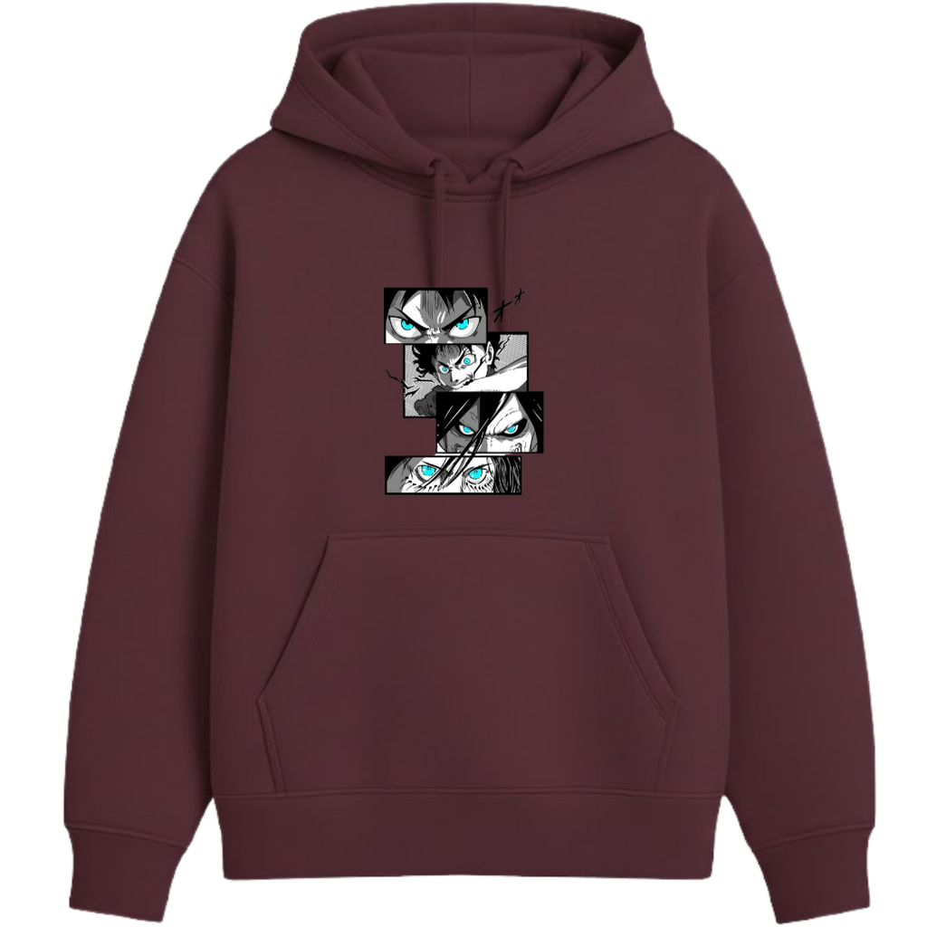 Attack On Titan - Eren || Oversized Anime Hoodies