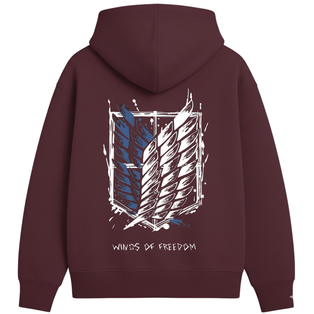 Attack On Titan - Eren || Oversized Anime Hoodies