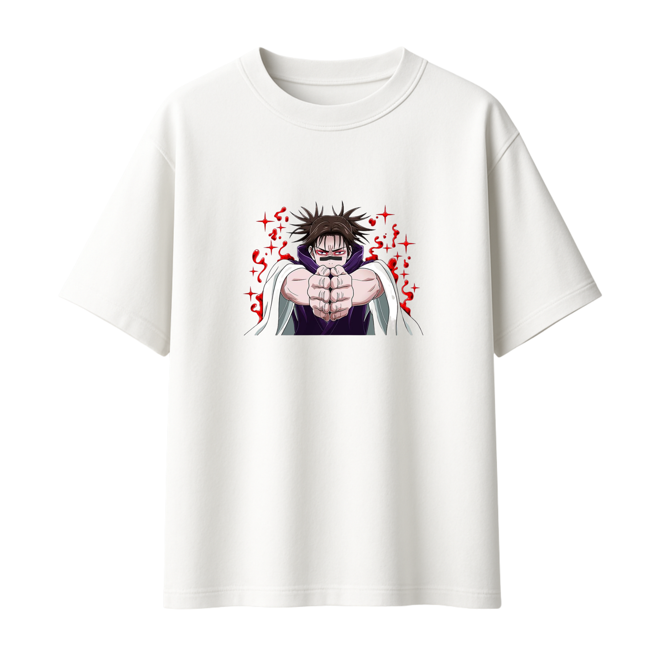 Choso Blood Brother Oversized T-Shirt – Jujutsu Kaisen | 240 GSM Premium Anime Tee
