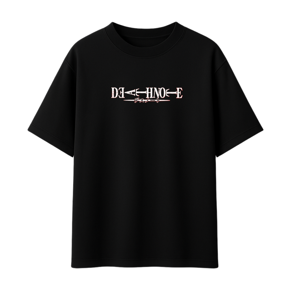 Death Note - L & Light || Oversized - 240 GSM