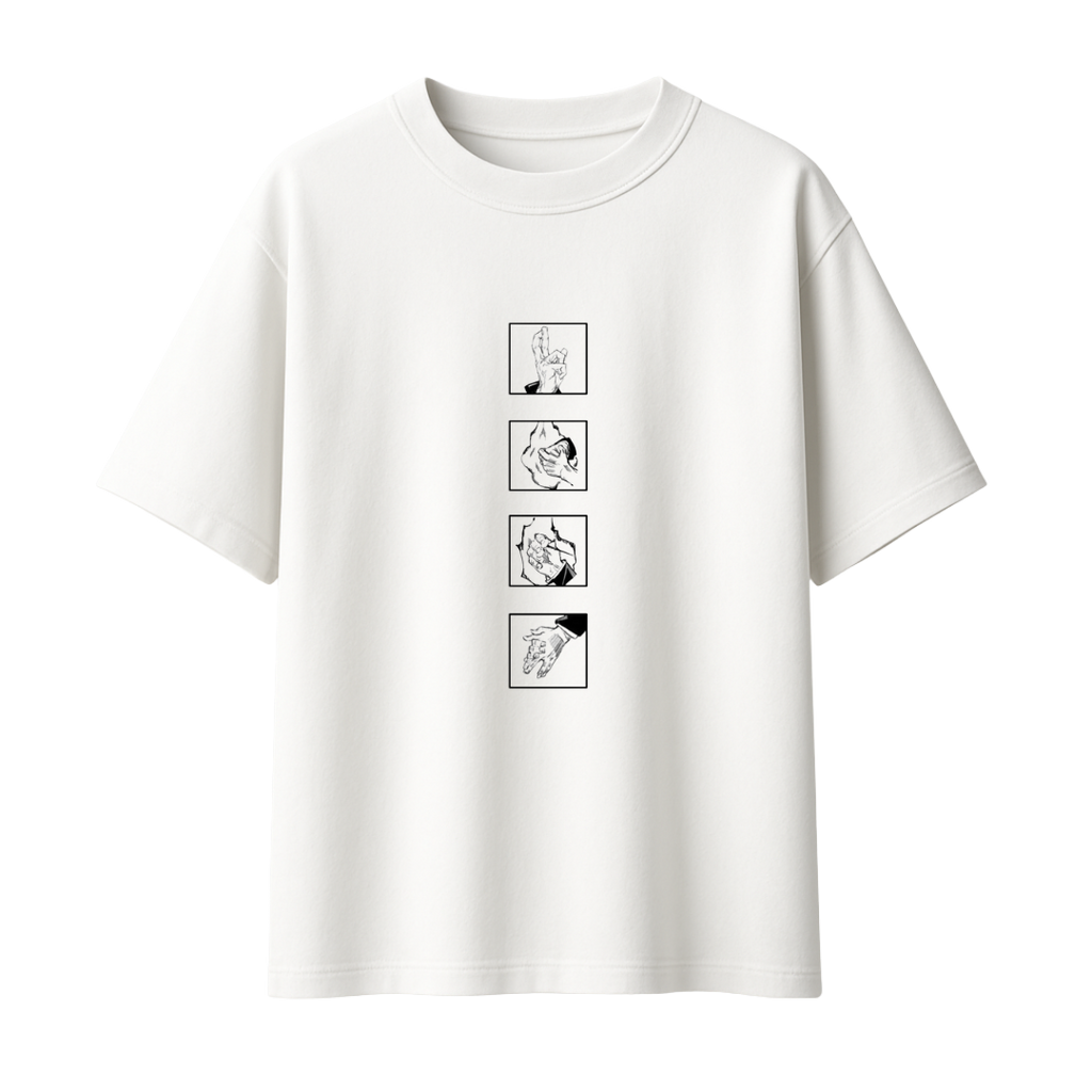 Jujutsu Kaisen - The Cursed Tribe || Oversized T-shirt 240 GSM