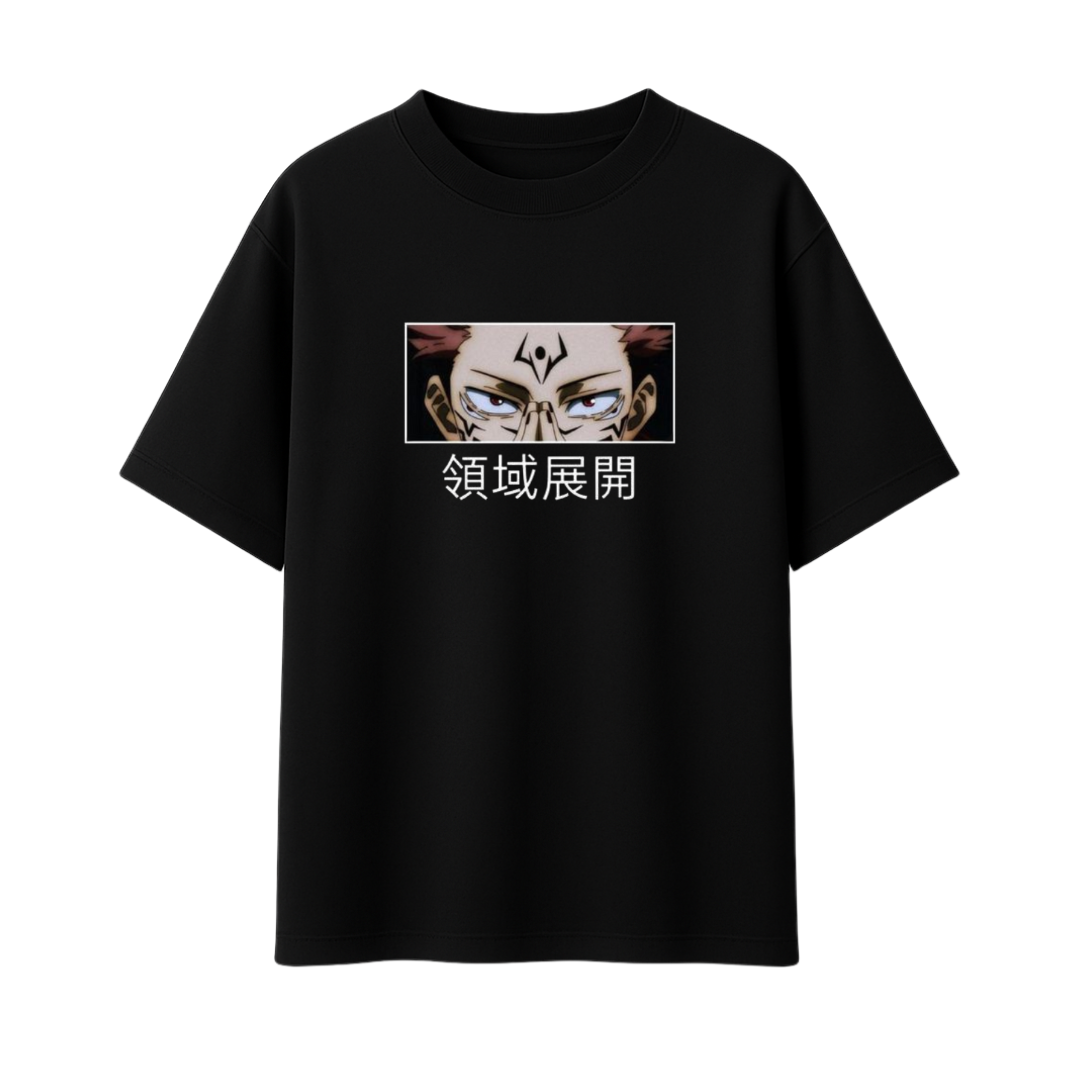 Sukuna || Oversized - 240 GSM || Anime || Jujutsu Kaisen