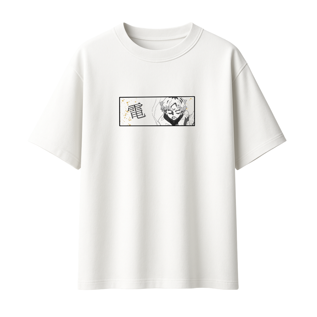 Demon Slayer - Zenitsu || Oversized Tshirt - 240 GSM