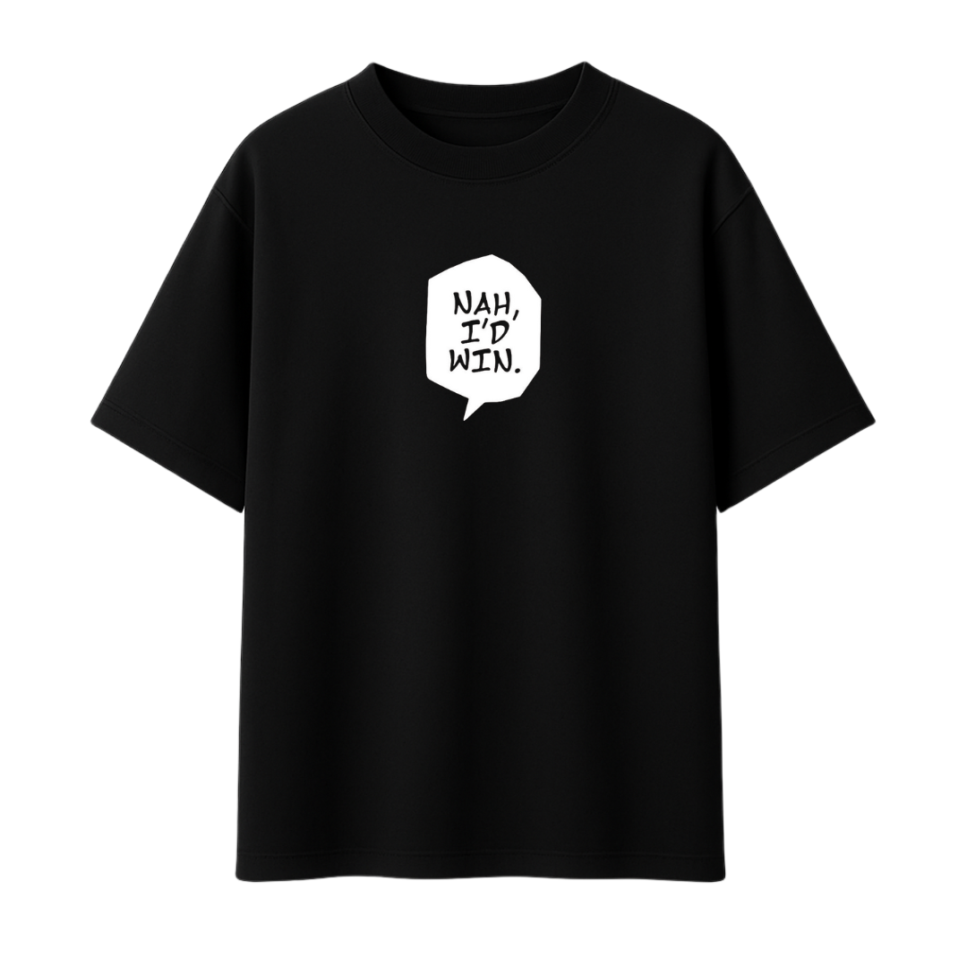 Jujutsu Kaisen - Gojo - Nah I'D Win || Oversized T-shirt 240 GSM
