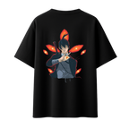 Chainsaw Man - Aki & Kon || Oversized T-shirt 240 GSM