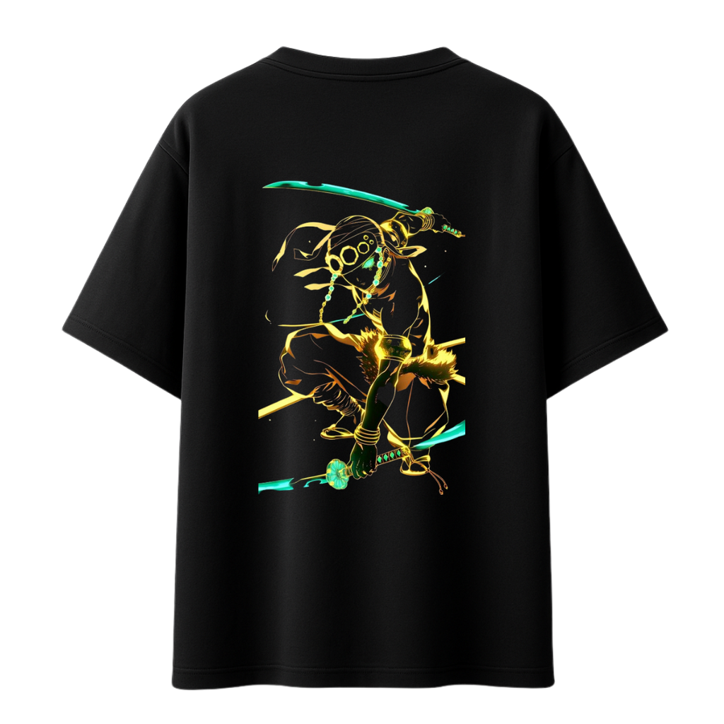 Demon Slayer - Uzui Tengen The Sound Hashira || Oversized T-Shirt 240 GSM