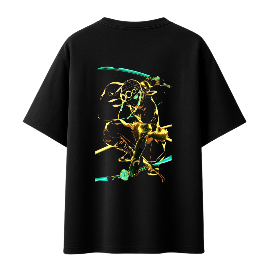 Demon Slayer - Uzui Tengen The Sound Hashira || Oversized T-Shirt 240 GSM