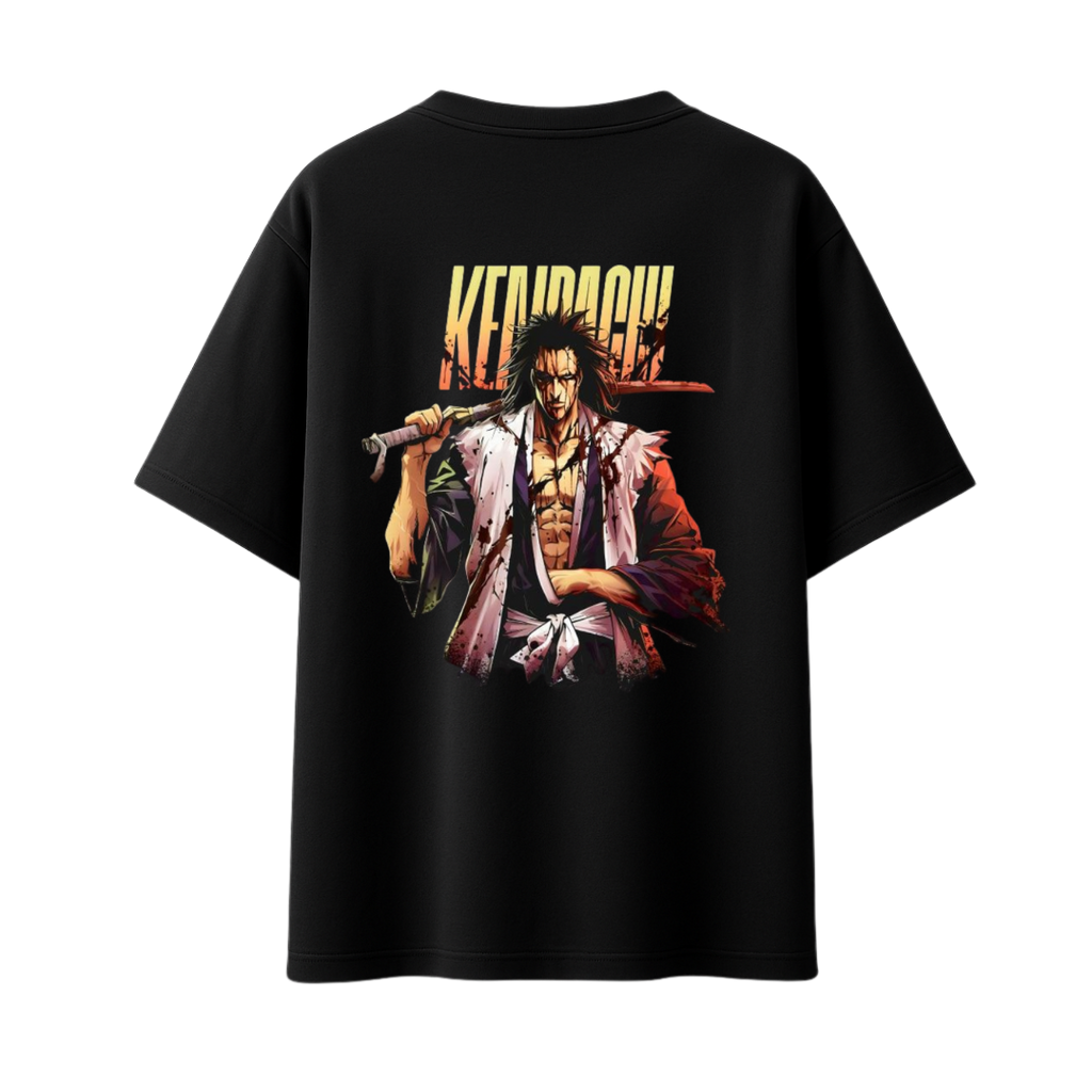 Zaraki Kenpachi || Oversized - 240 GSM || Bleach