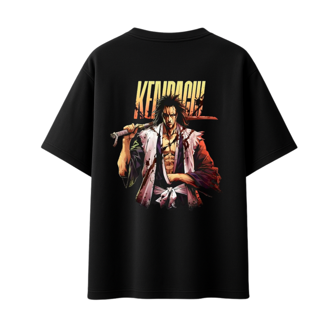 Zaraki Kenpachi || Oversized - 240 GSM || Bleach
