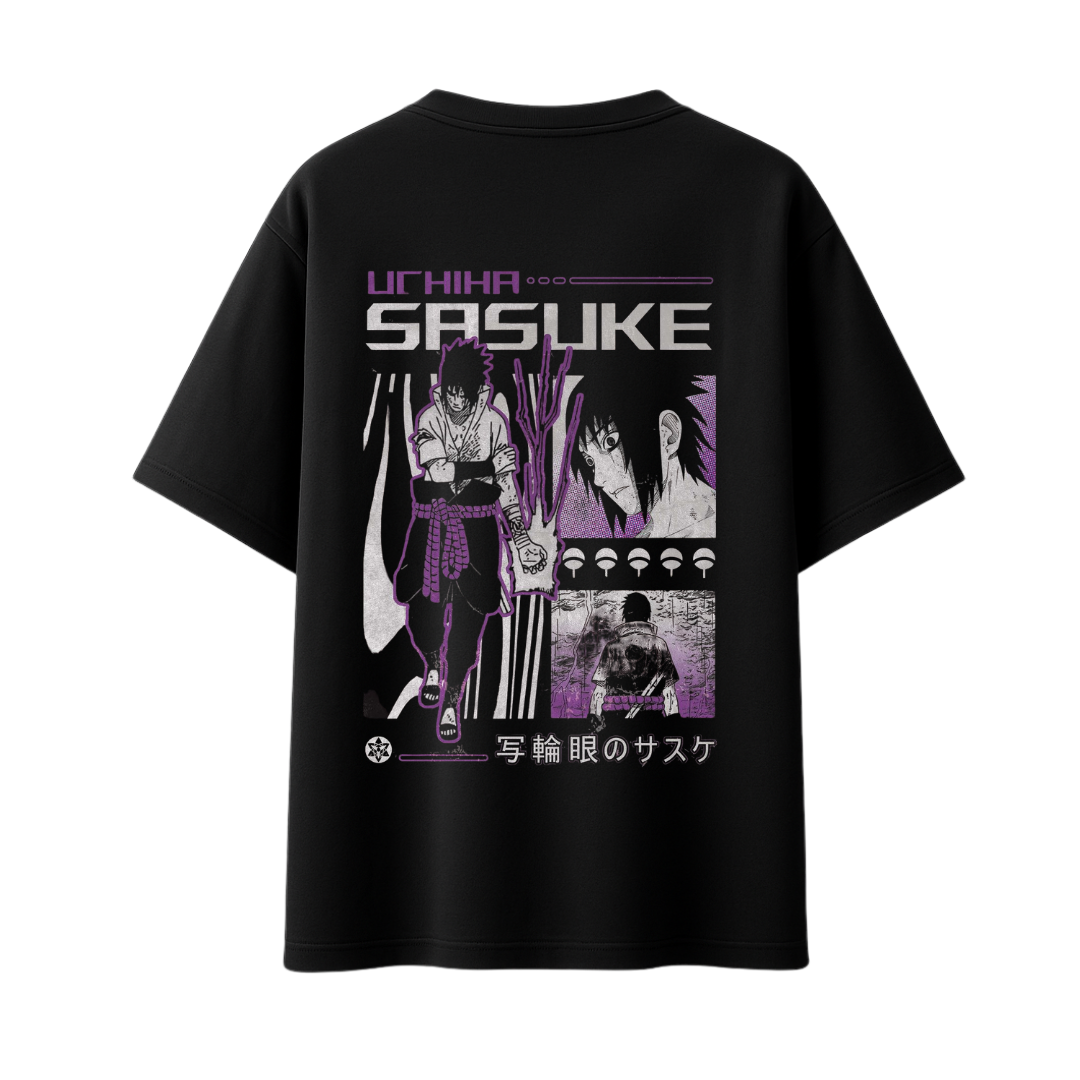 Uchiha Sasuke || Oversized - 240 GSM