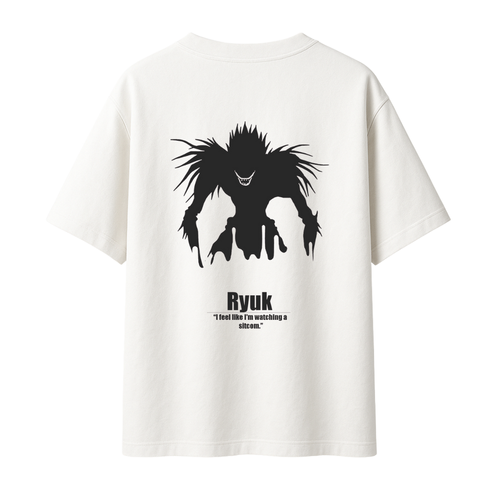 Death Note - Ryuk || Oversized - 240 GSM