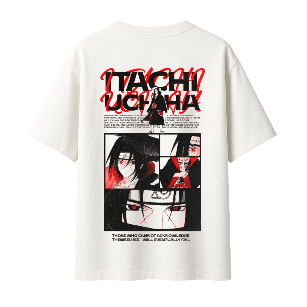 Itachi - Uchiha Prodigy || Oversized - 240 GSM