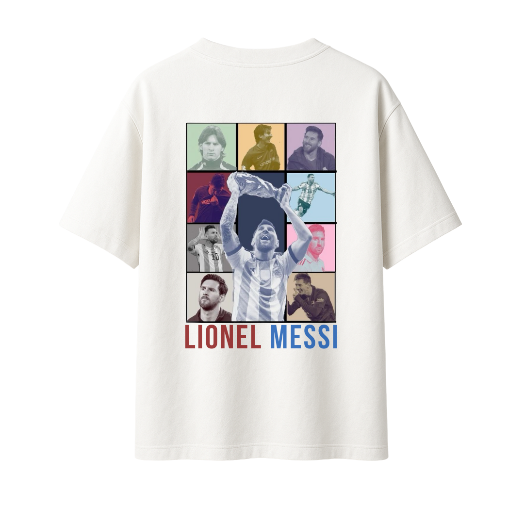 Lionel Messi All Shades || Oversized T-shirt 240 GSM