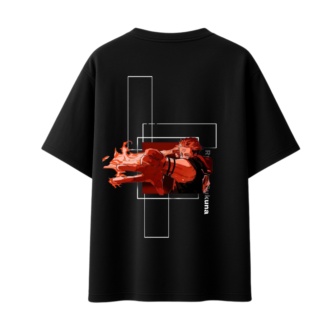 Sukuna || Oversized - 240 GSM || Anime || Jujutsu Kaisen