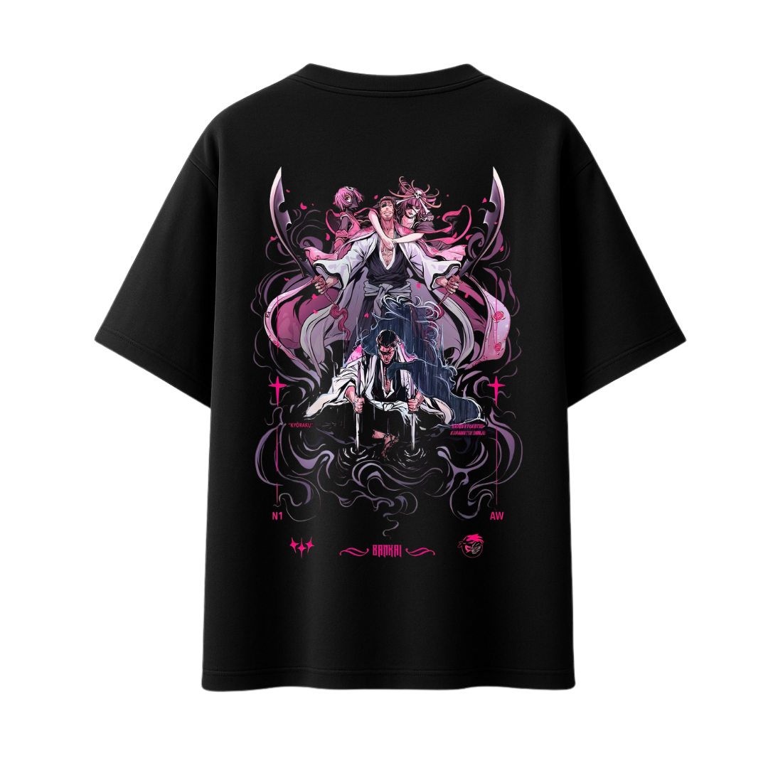 Shunsui Bankai || Oversized - 240 GSM || BLEACH