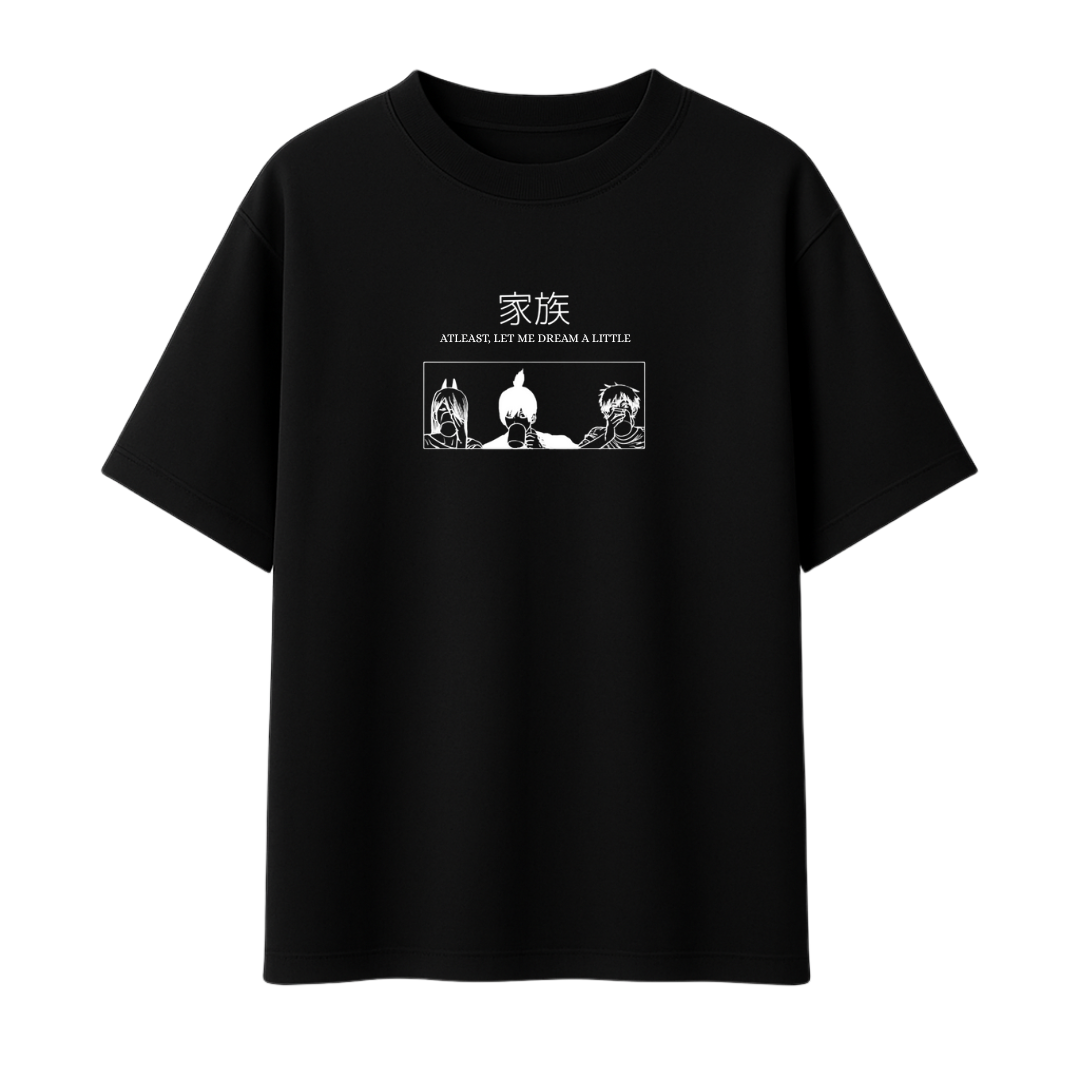 Chainsaw Man The Trio Denji-Aki-Power || Oversized T-shirt 240 GSM