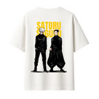 Jujutsu Kaisen - Gojo-Geto The Strongest Duo || Oversized T-shirt 240 GSM