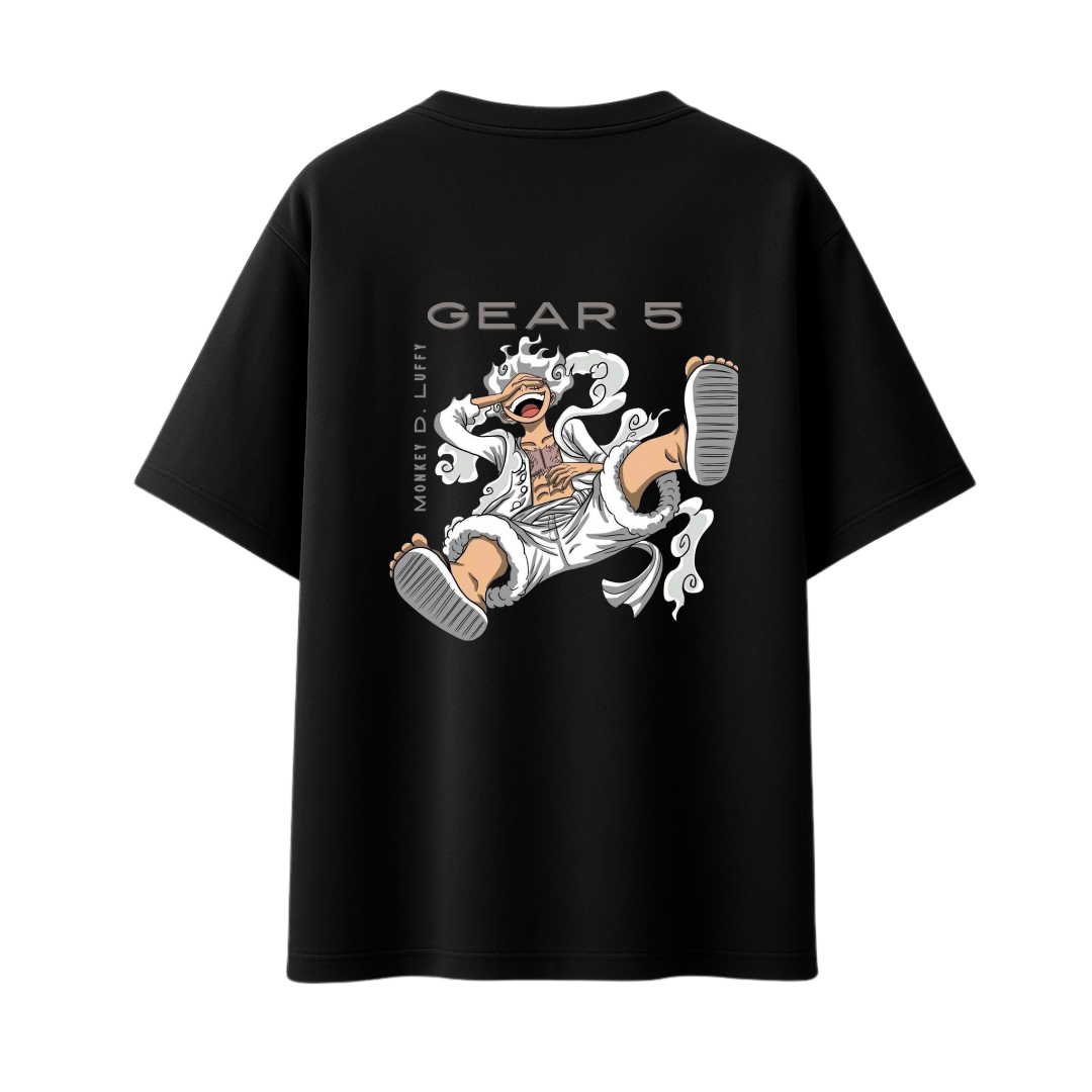 Luffy Gear 5 || Oversized - 240 GSM || Anime