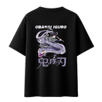 Demon Slayer - Obanai The Snake Hashira || Oversized T-Shirt 240 GSM