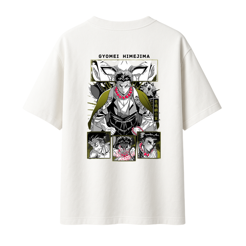 Demon Slayer - Gyomei Himejima || Oversized T-Shirt 240 GSM
