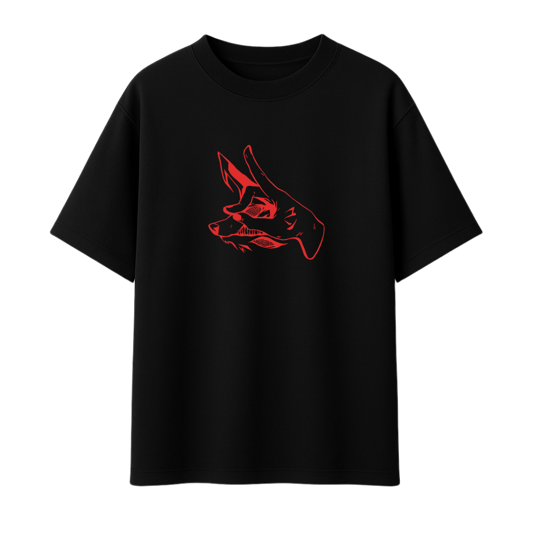 Chainsaw Man - Aki & Kon || Oversized T-shirt 240 GSM