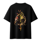 Demon Slayer - Rengoku || Oversized T-Shirt 240 GSM