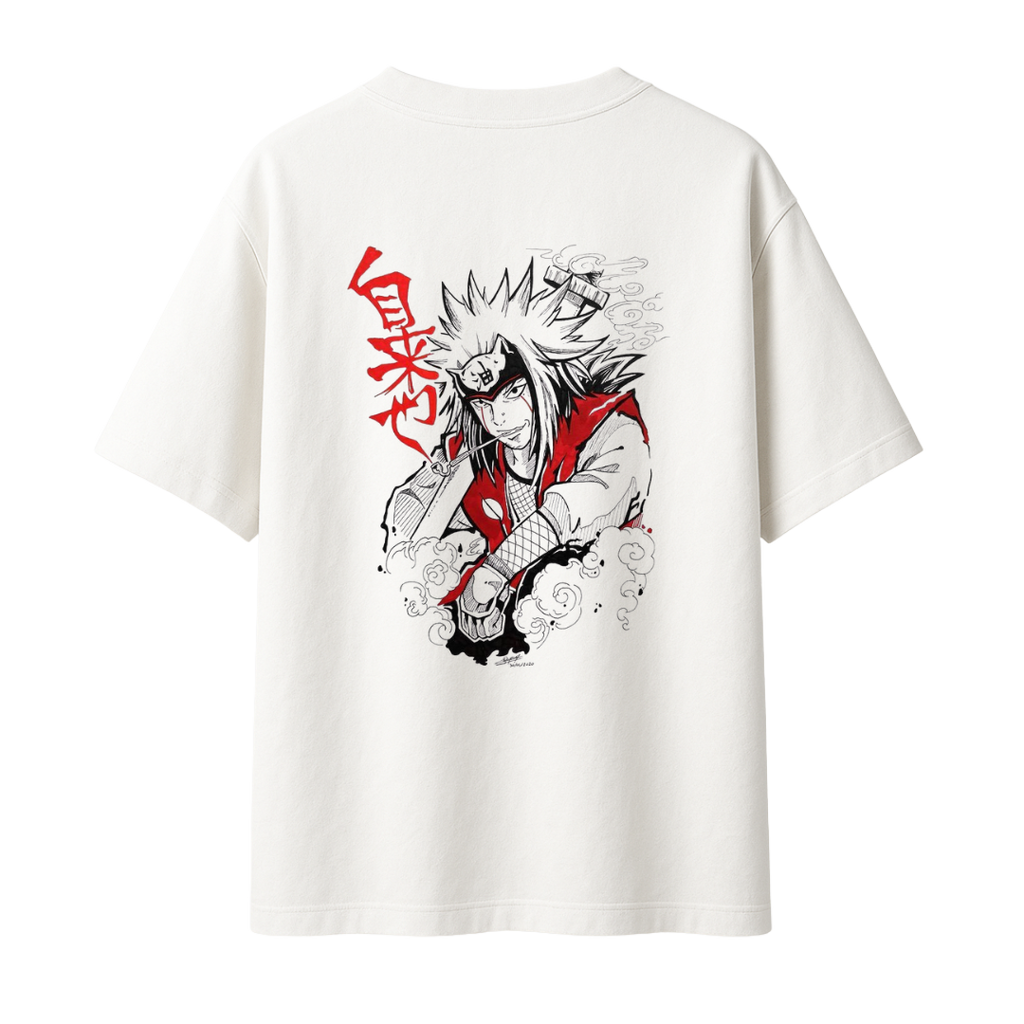 Naruto - Jiraiya - Ero Sennin || Oversized - 240 GSM