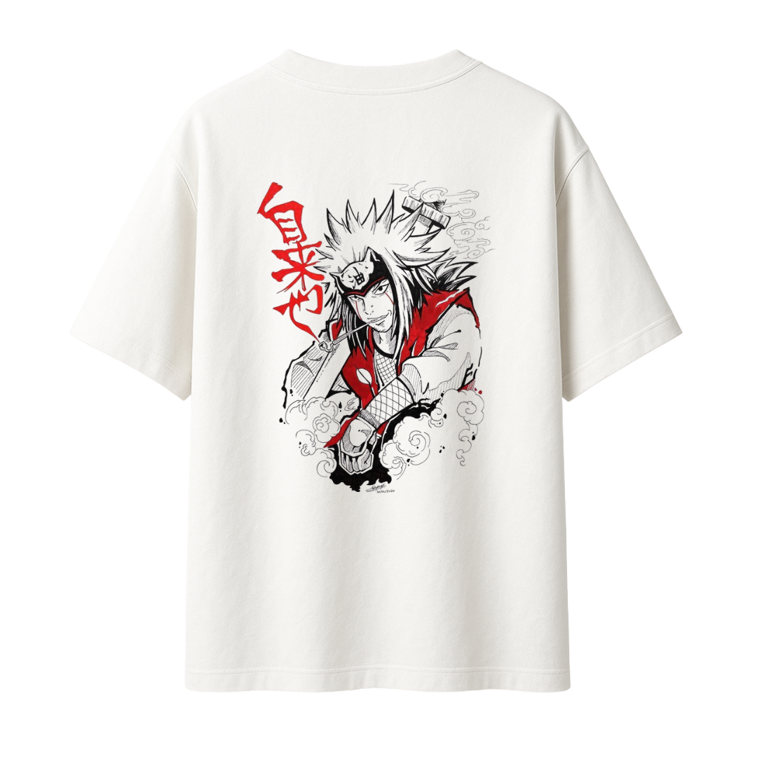 Naruto - Jiraiya - Ero Sennin || Oversized - 240 GSM