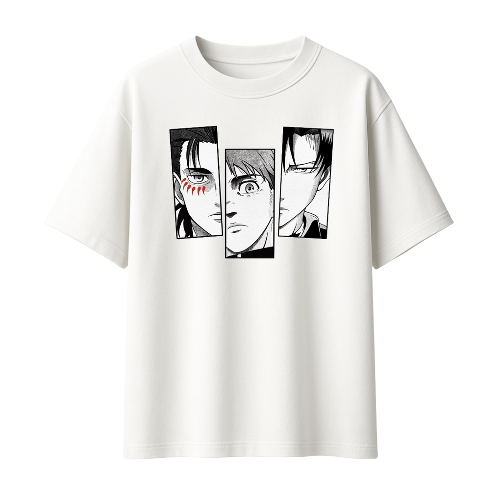 AOT - Glory to Humanity || Oversized - 240 GSM || Attack on Titan