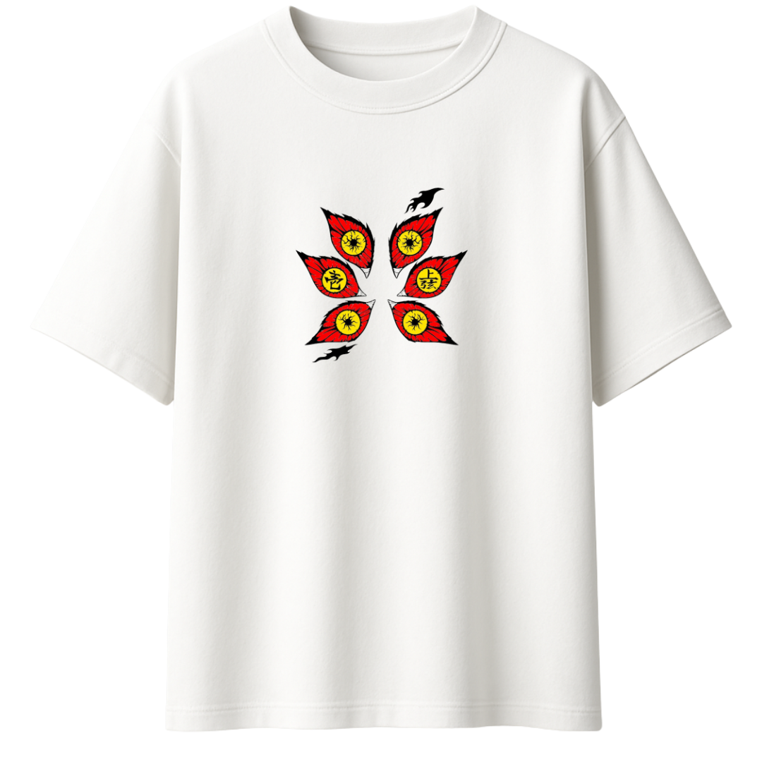 Demon Slayer - Kokushibo || Oversized T-shirt - 240 GSM