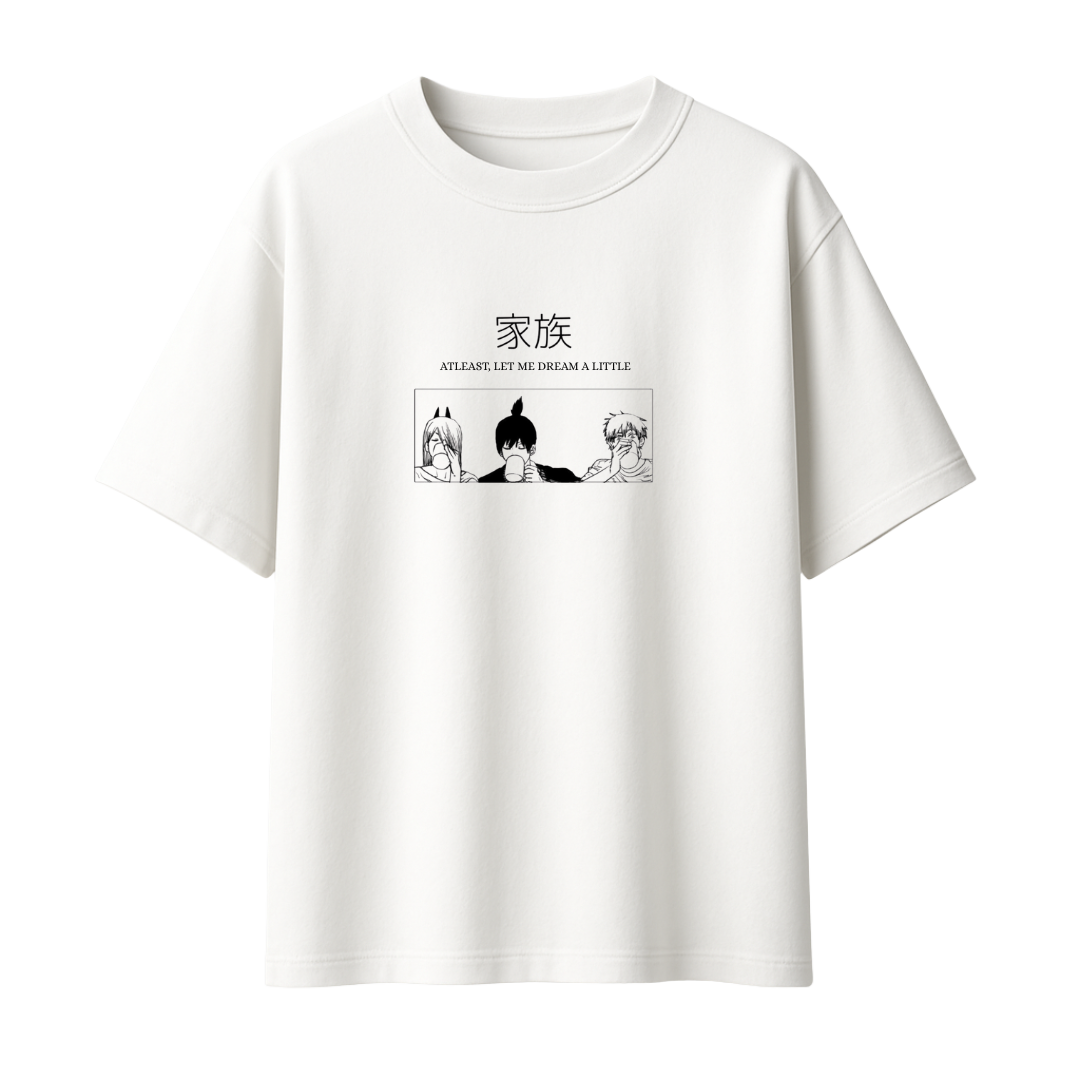 Chainsaw Man The Trio Denji-Aki-Power || Oversized T-shirt 240 GSM