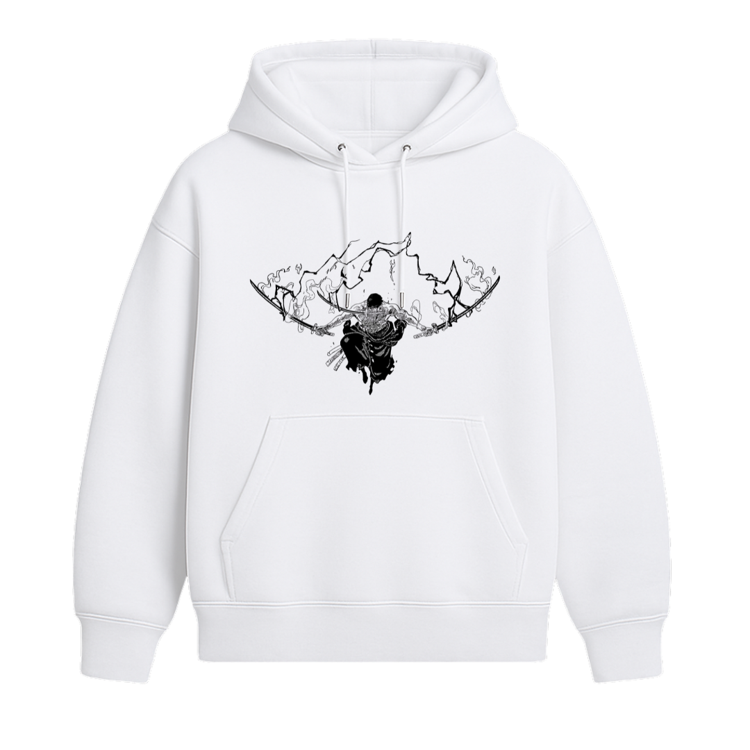One Piece - Zoro || Oversized Anime Hoodies