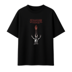 Eleven & Mind Flayer || Oversized - 240 GSM || Stranger Things