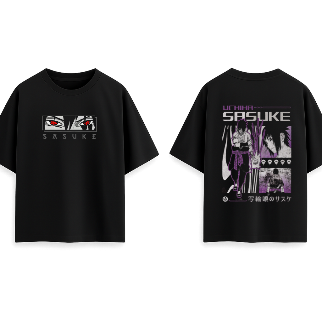 Uchiha Sasuke || Oversized - 240 GSM
