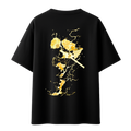 Demon Slayer – Zenitsu Godspeed Oversized T-Shirt 240 GSM