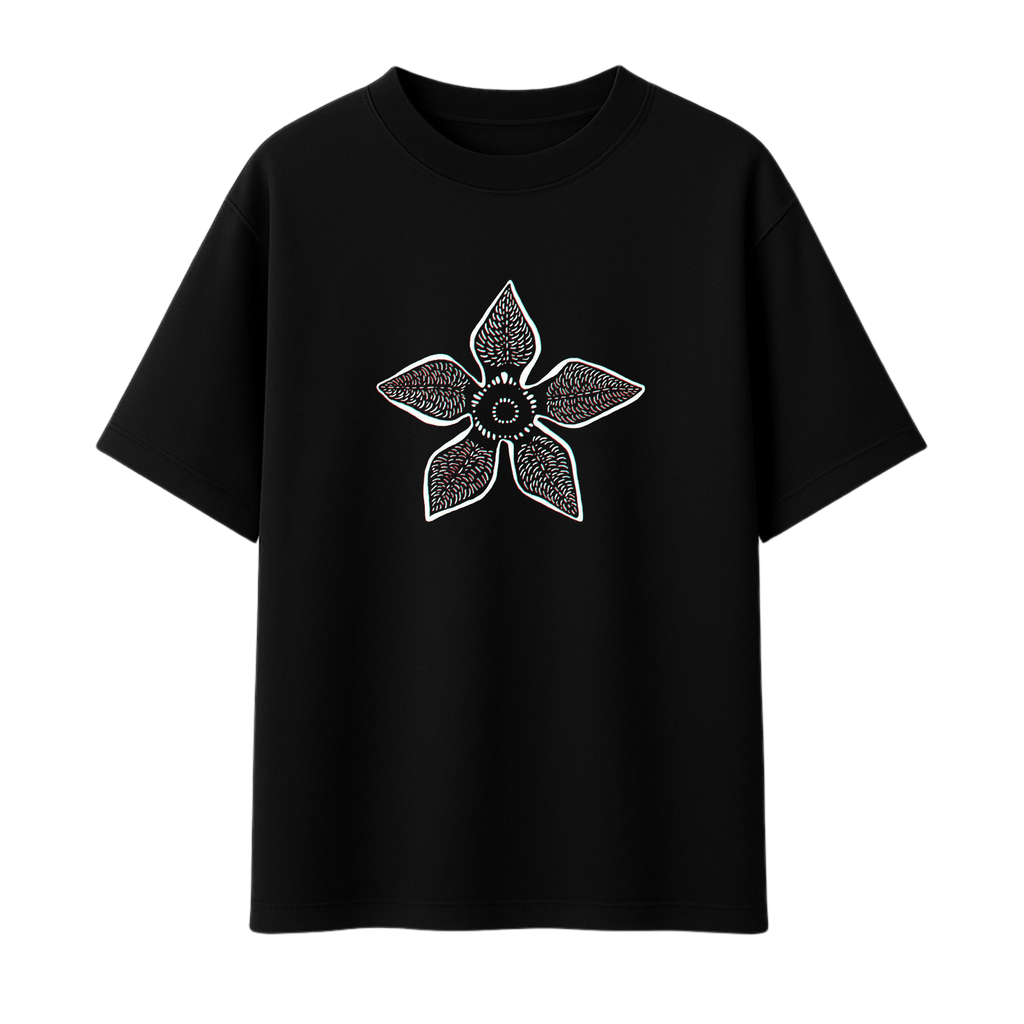 The Demogorgon || Stranger Things Oversized T-Shirt 240 GSM