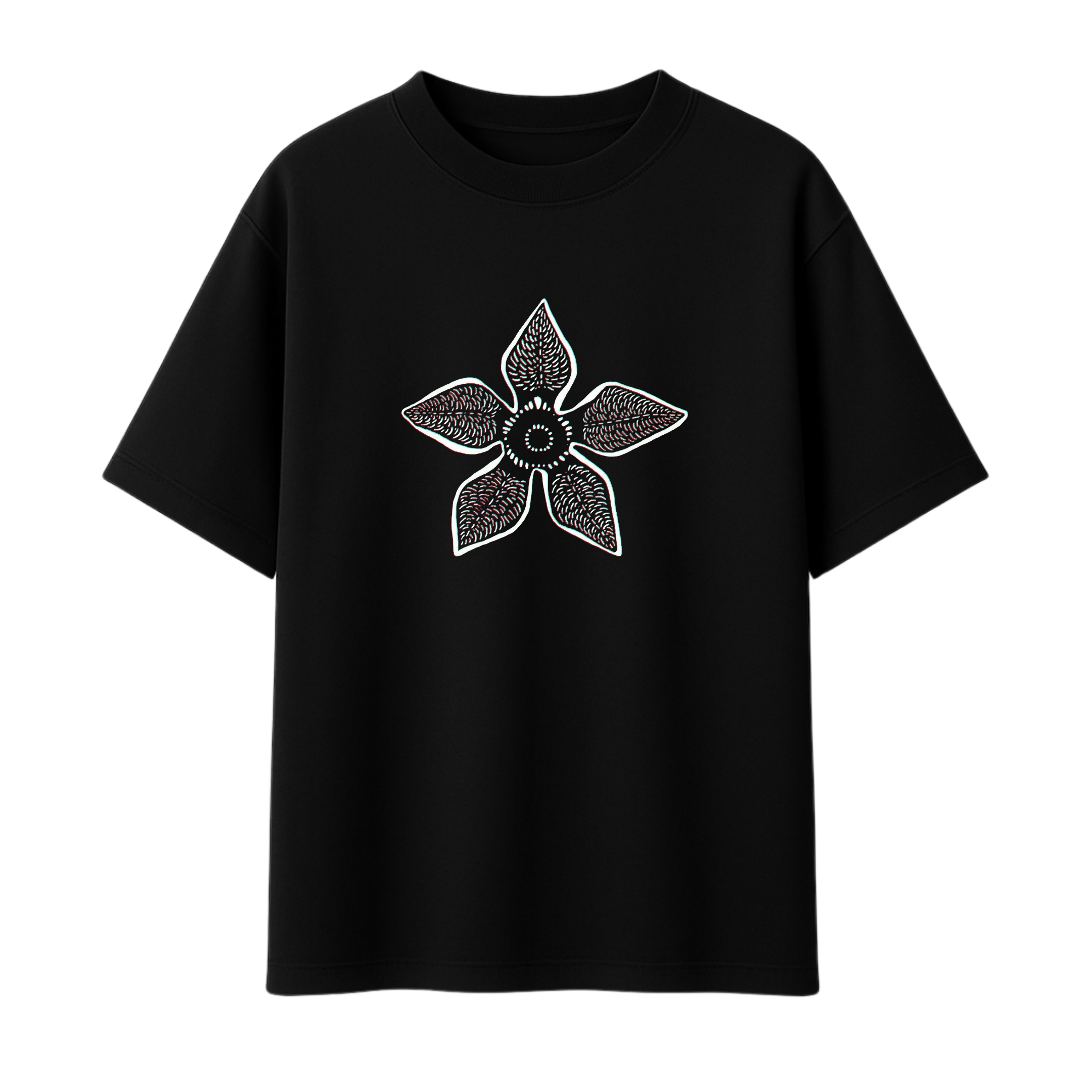 The Demogorgon || Stranger Things Oversized T-Shirt 240 GSM