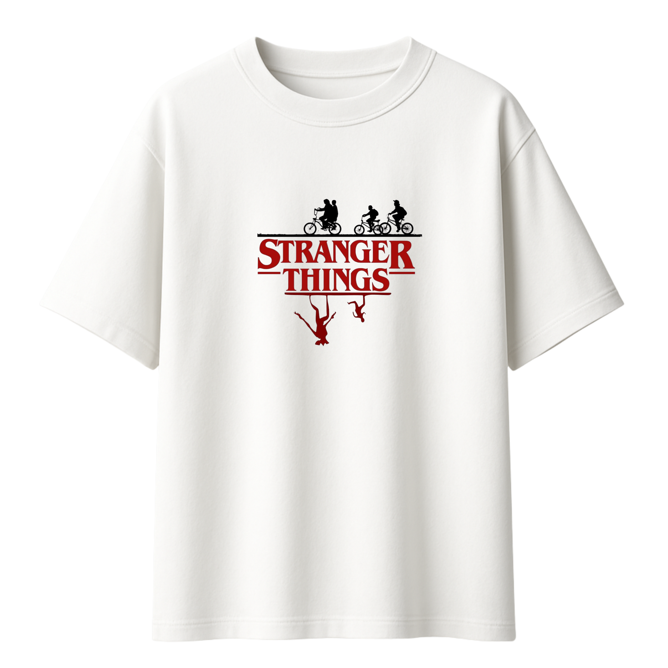 Team Hawkins || Stranger Things Oversized T-shirt 240 GSM
