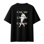 Cristiano Ronaldo Celebration Calma Calma || Oversized T-shirt 240 GSM