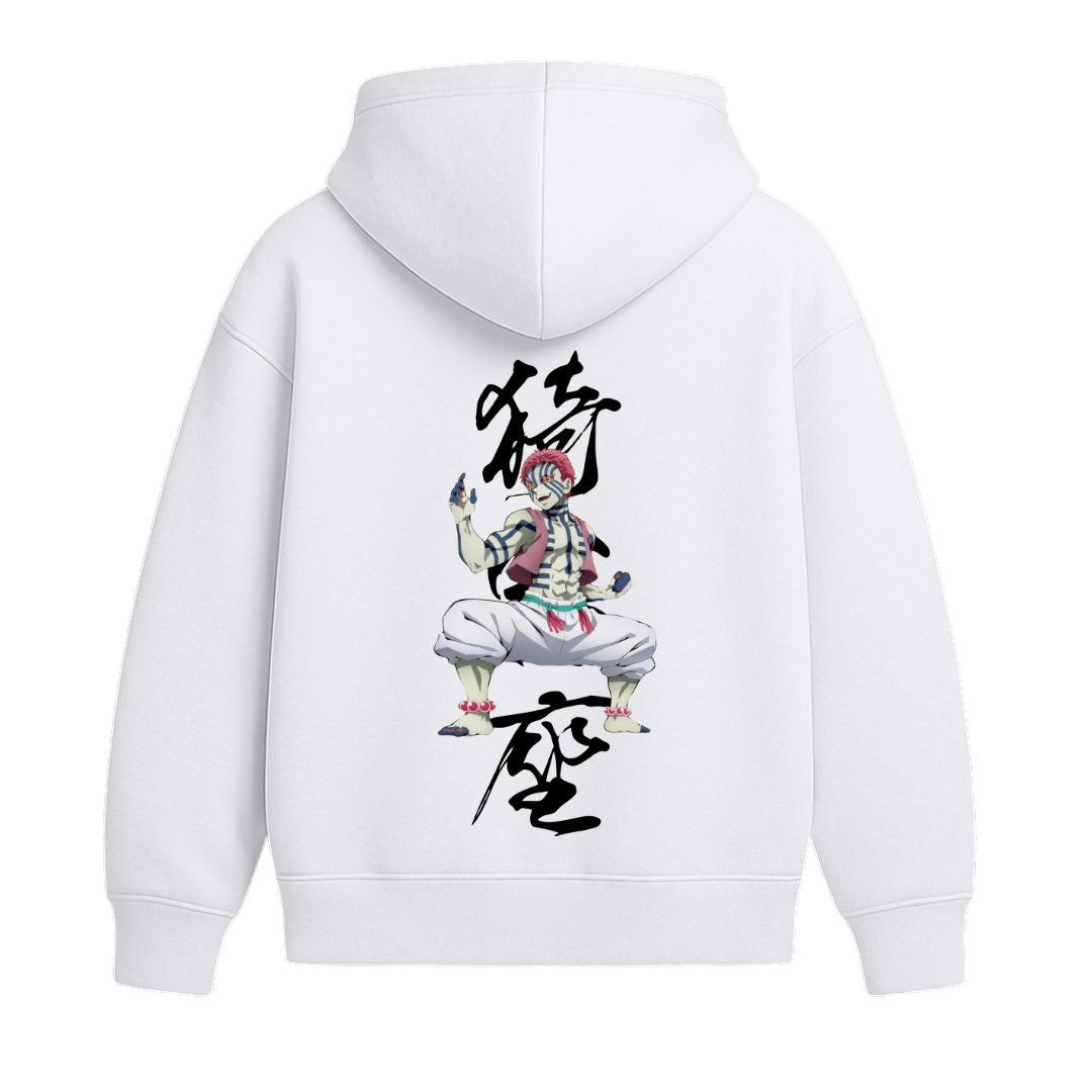 Demon Slayer - Akaza || Oversized Anime Hoodies