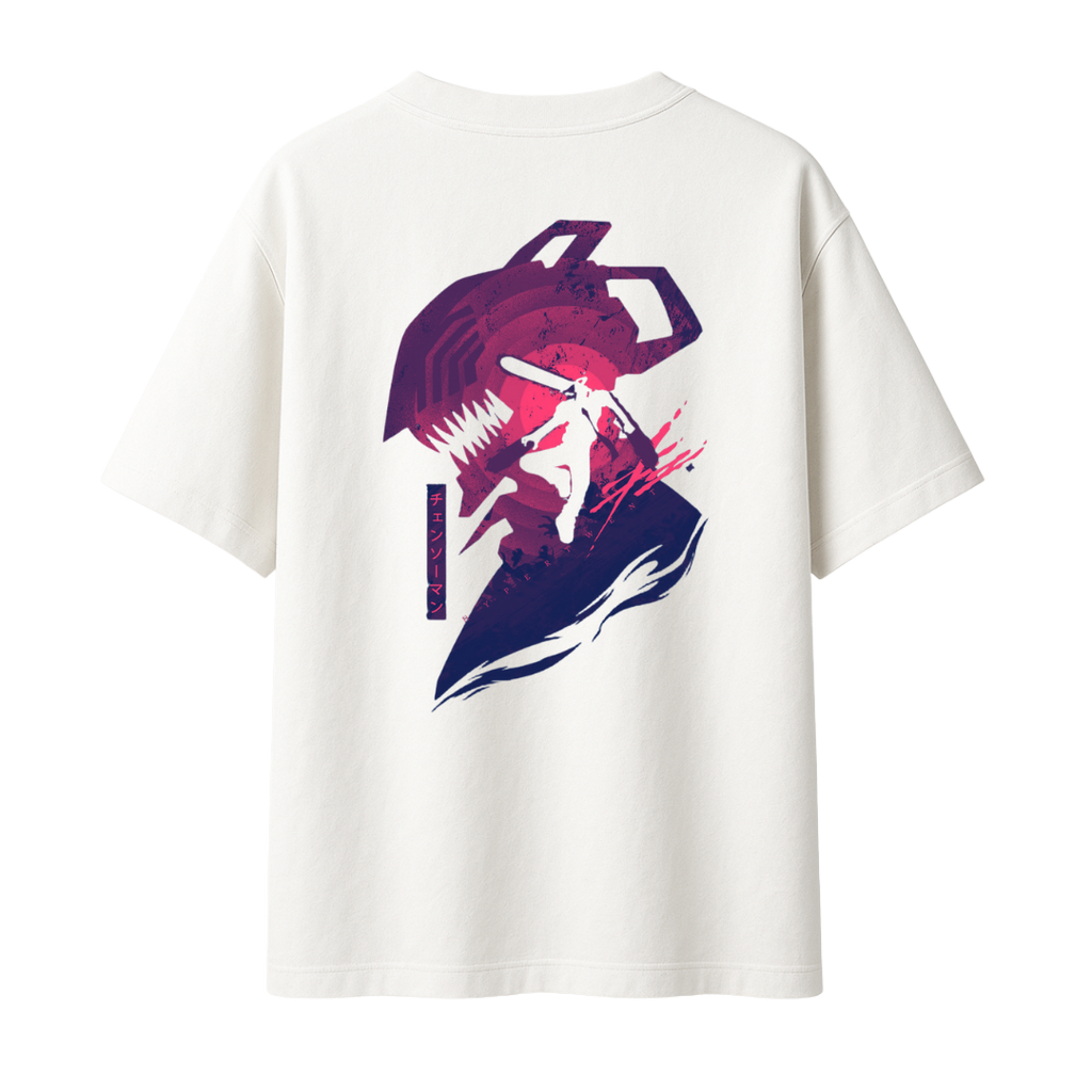 Chainsaw Man Denji 2.0 || Oversized T-shirt 240 GSM