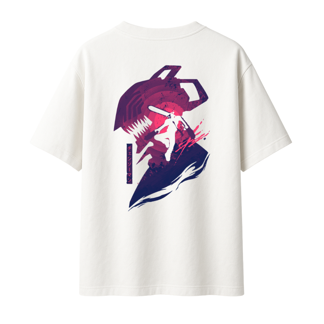 Chainsaw Man Denji 2.0 || Oversized T-shirt 240 GSM