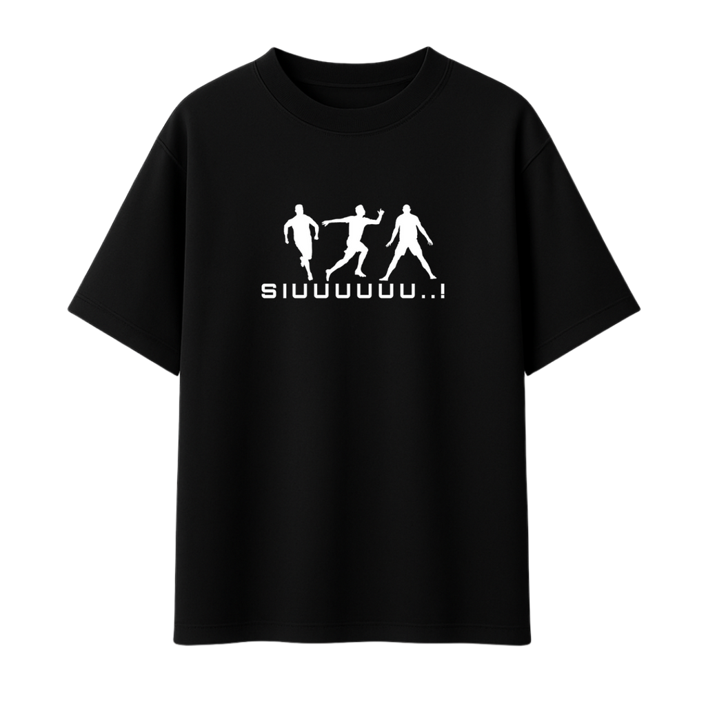 Cristiano Ronaldo Celebration Calma Calma || Oversized T-shirt 240 GSM