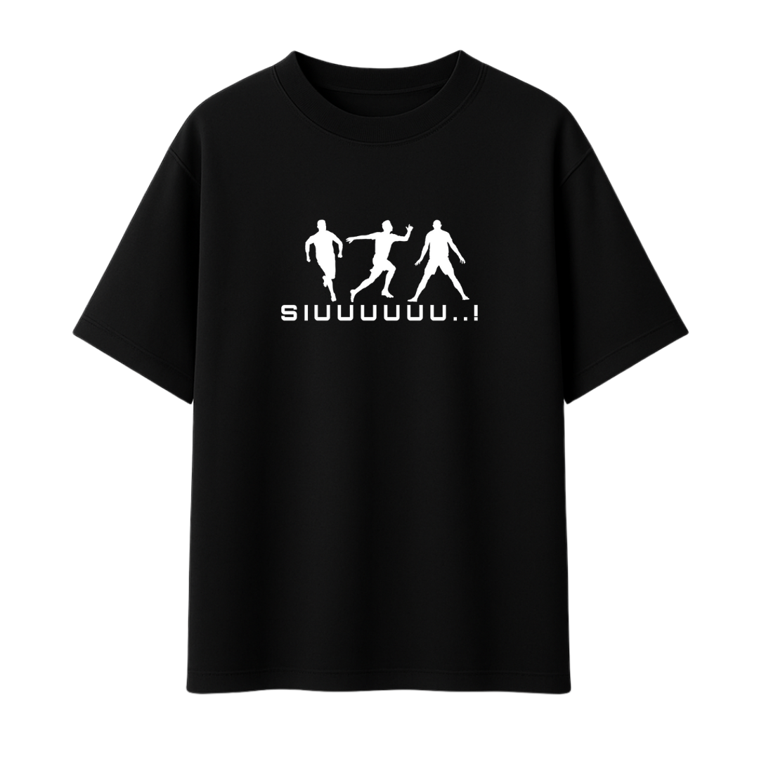 Cristiano Ronaldo Celebration Calma Calma || Oversized T-shirt 240 GSM