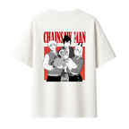 Chainsaw Man The Trio Denji-Aki-Power || Oversized T-shirt 240 GSM