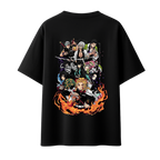 Hashira || Oversized - 240 GSM || Demon Slayer