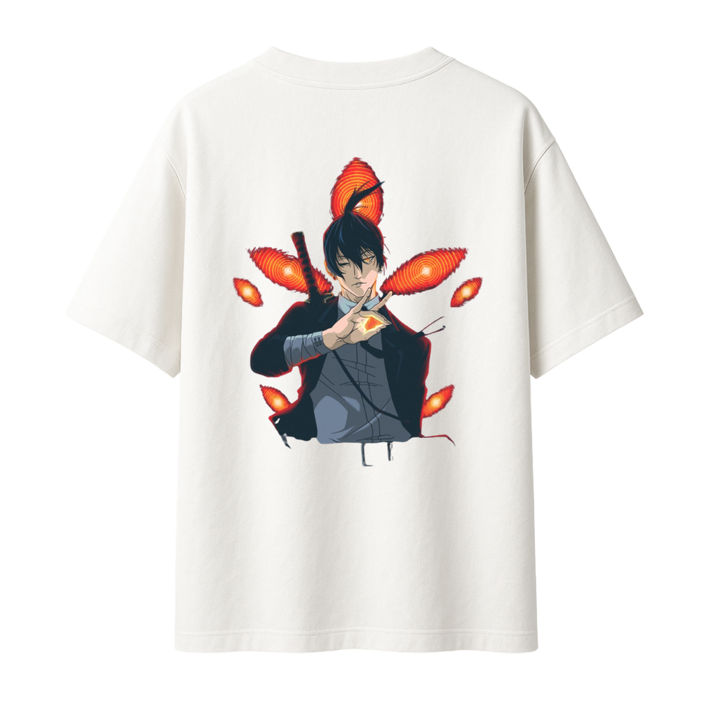 Chainsaw Man - Aki & Kon || Oversized T-shirt 240 GSM