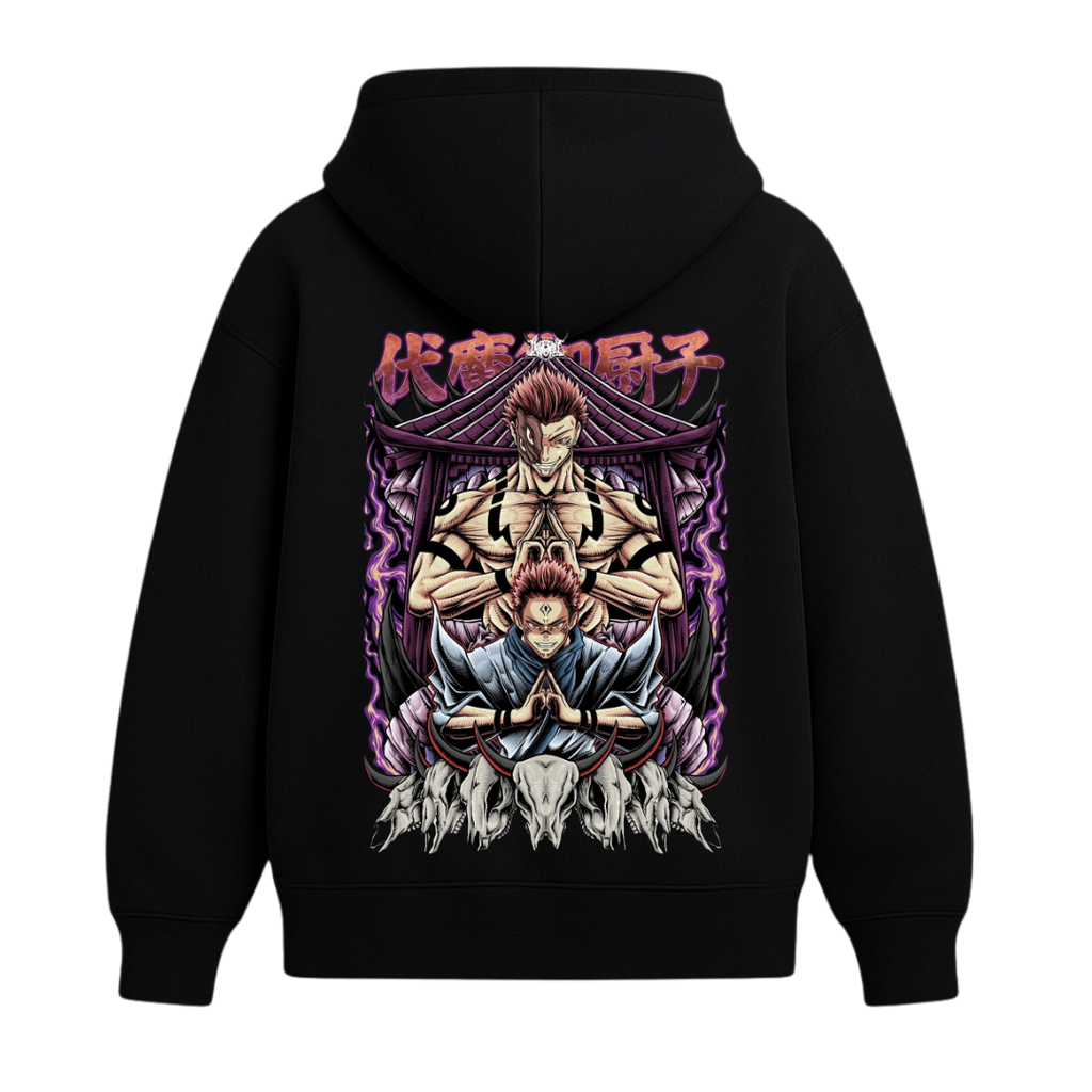 Demon Slayer - Sukuna || Oversized Anime Hoodies