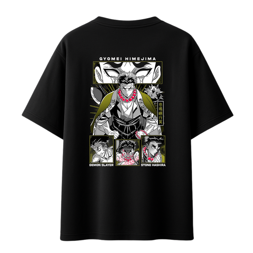 Demon Slayer - Gyomei Himejima || Oversized T-Shirt 240 GSM